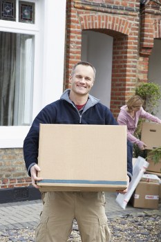 Removal van ready for a home move in Bromley