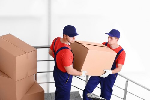 Professional furniture removals in Bromley with moving van and crew