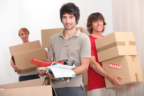Recycling and charity donation items prepared for sustainable removal in Bromley