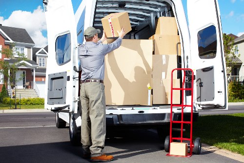 Removal van supporting a family home move in Bromley