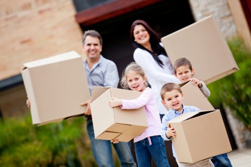 Customer reviewing a secure bank transfer payment for Bromley removals