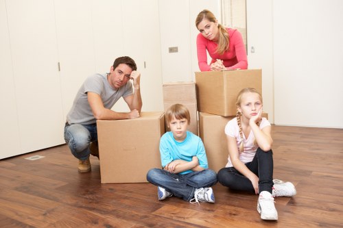 Unpacking services in Bromley helping organize a new home
