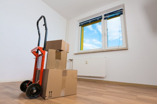 Efficient office moving process with furniture and IT items